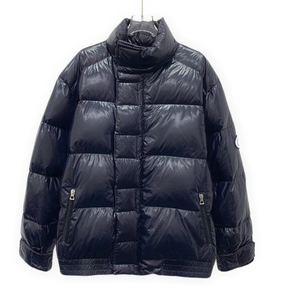 Gucci Navy blue shiny down jacket